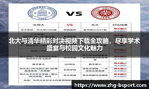 北大与清华精彩对决视频下载全攻略，尽享学术盛宴与校园文化魅力